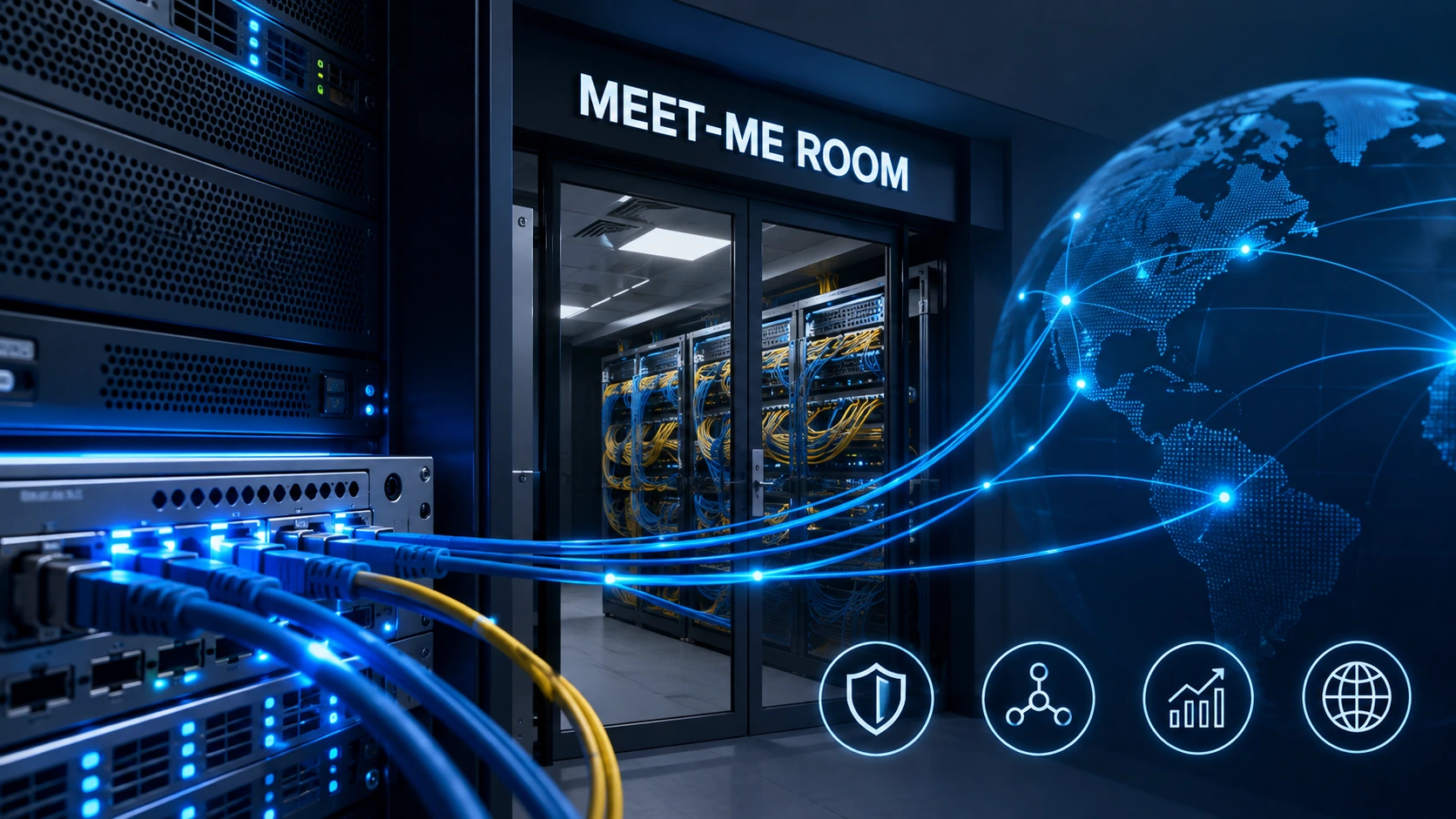 Meet-Me Rooms Dedicated Server Connectivity and Network Redundancy Guide by KW Servers